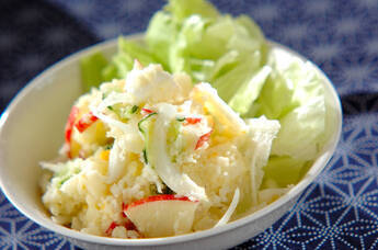 リンゴ入りポテトサラダ