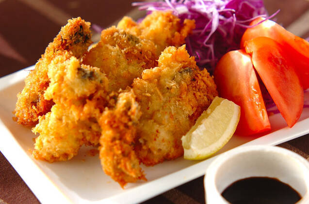 サクサクカキのチーズフライ