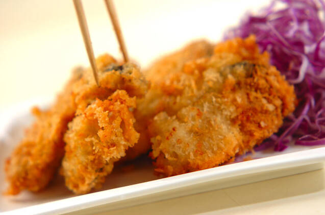 サクサクカキのチーズフライの作り方の手順9