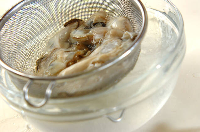 サクサクカキのチーズフライの作り方の手順1