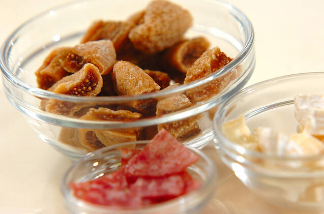 イチジクのおしゃれ和えの作り方の手順1