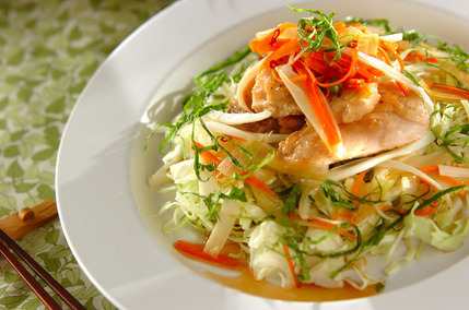 焼きチキンのマリネ