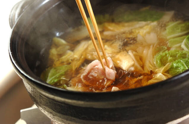 具だくさんの常夜鍋の作り方の手順10