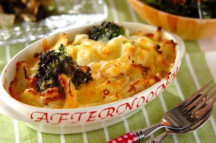 シーフードマカロニグラタン