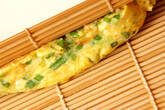 ネギ入り卵巻きの作り方3