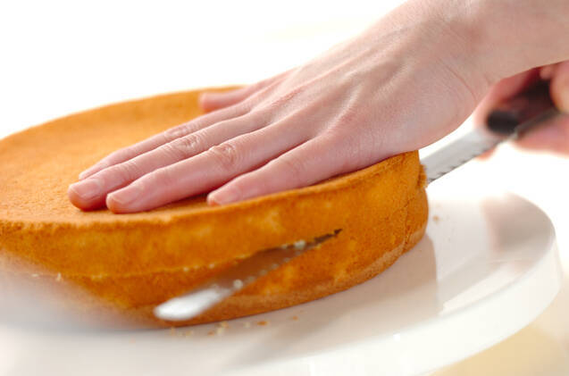 自宅で作る基本のショートケーキの作り方の手順13