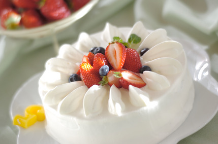 自宅で作る基本のショートケーキ