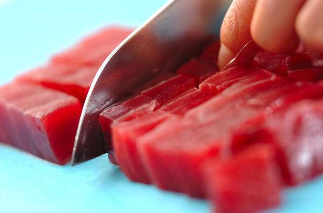 アヒポキの作り方の手順1