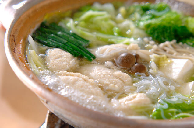 チキンボール鍋