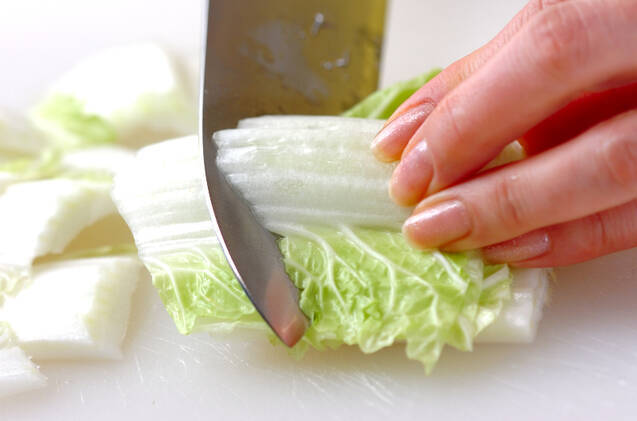 チキンボール鍋の作り方の手順4