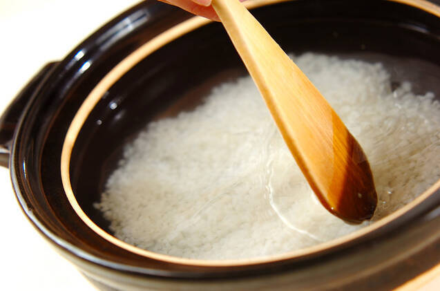 すき焼き風粥の作り方の手順5