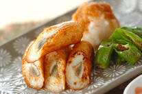 ゴボウ天おろし添え