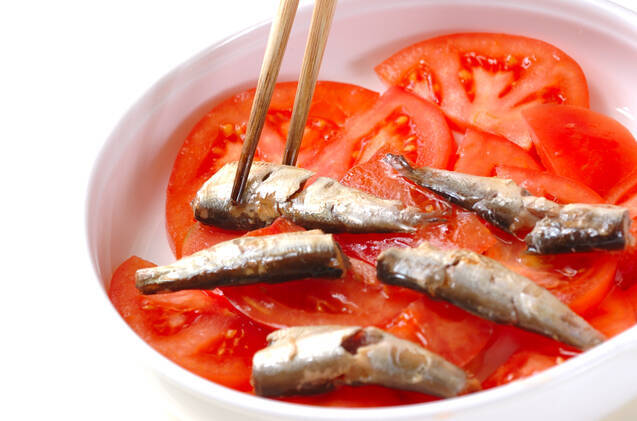 トマトサーディン焼きの作り方の手順2