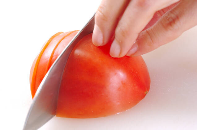 トマトサーディン焼きの作り方の手順1