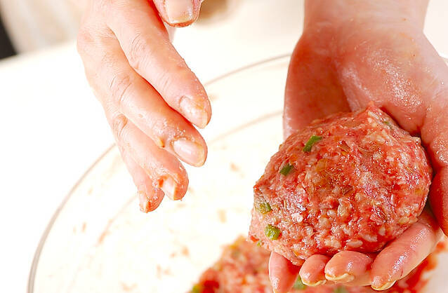 ライスハンバーグの作り方の手順6