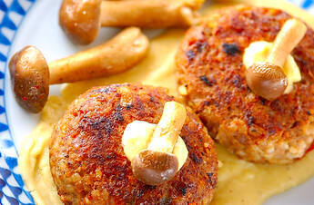 ライスハンバーグ