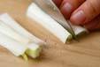 白ネギスパゲティの作り方の手順1