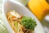 白ネギスパゲティ
