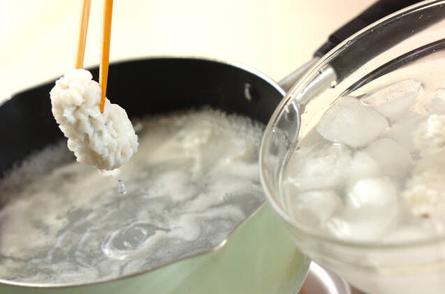 ハモの落とし・梅肉ダレの作り方の手順6