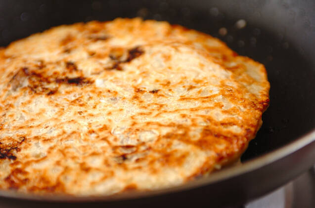 焼き鳥入りお好み焼きの作り方の手順1