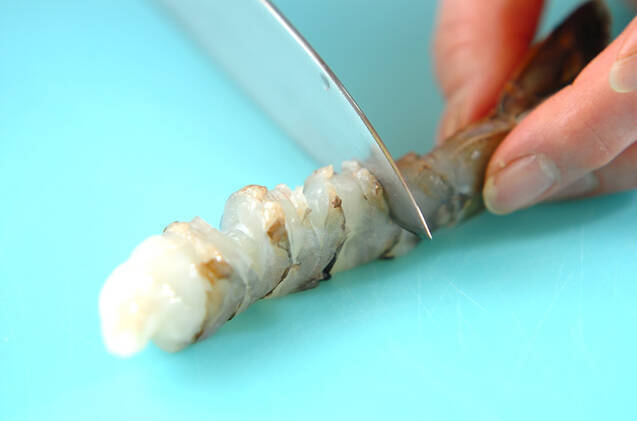 昭和のエビフライの作り方の手順1