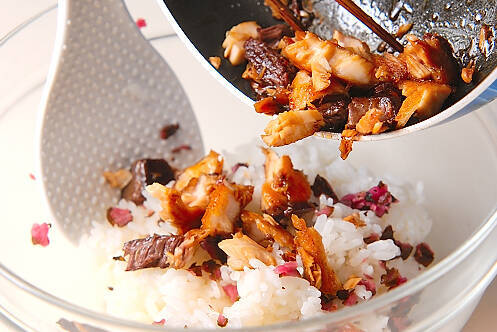 ブリ混ぜご飯の作り方の手順2