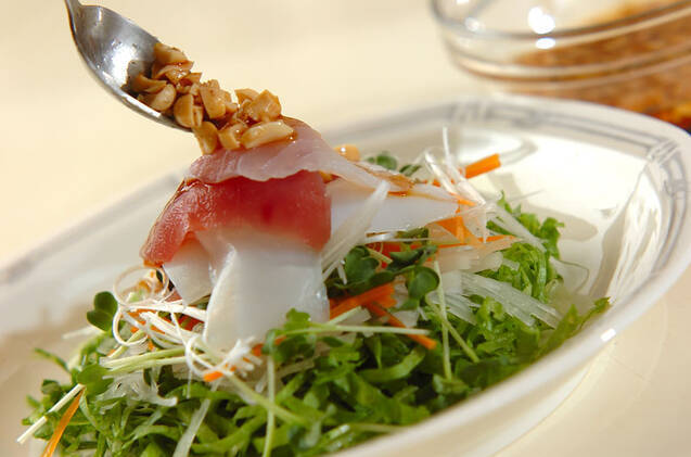 サラダ風お造りの作り方の手順8