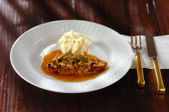 豚ロース肉のワインビネガー煮込み