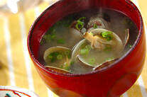 アサリのみそ汁