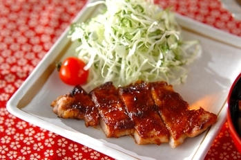 豚肉のみそ焼き