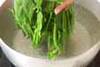 ほうれん草のスープの作り方の手順1