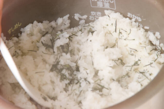 新茶まぜご飯の作り方の手順4