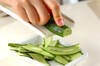 キュウリのアンチョビマリネの作り方の手順1