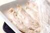 鶏ささ身の和風サラダの作り方の手順1