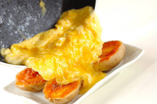 ジャガイモとろとろ卵がけの作り方の手順4