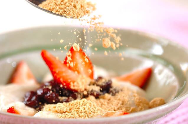 春のわらびもちの作り方の手順6