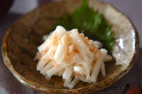 大根のカニ酢和え