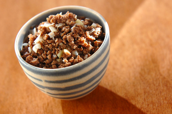 11. ネギ塩そぼろ