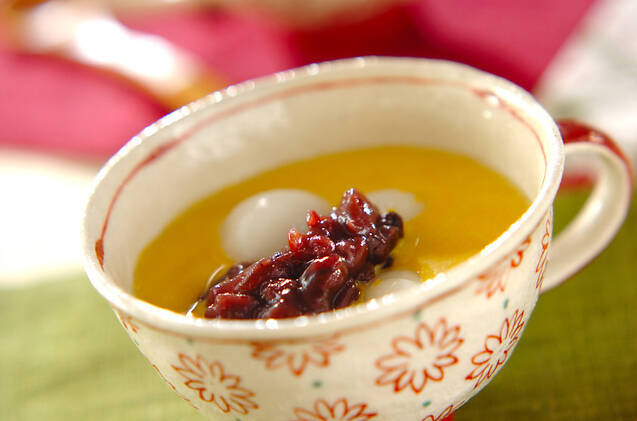 カボチャのお汁粉