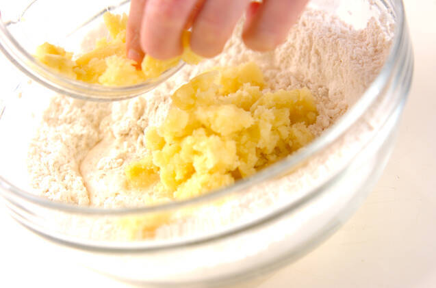 ポテトフォカッチャの作り方の手順3