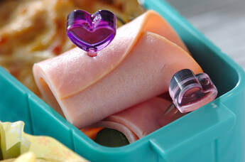 キュウリのハム巻き