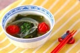 ワカメのスープ