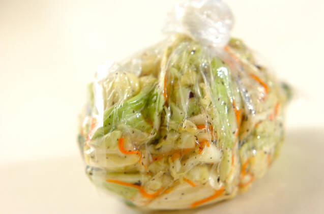 キャベツのユカリもみの作り方の手順5