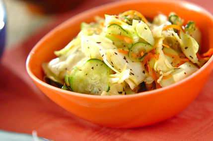 キャベツのユカリもみ