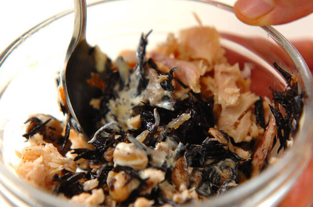 ツナとヒジキのサラダの作り方の手順1