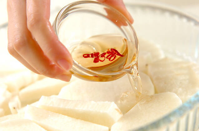 長芋の甘酢漬けの作り方の手順2