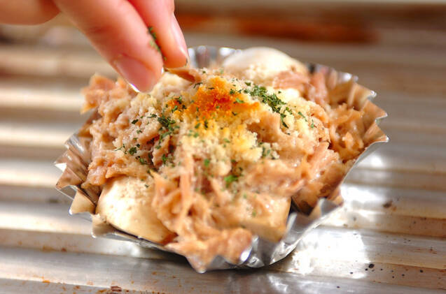 マッシュルームのツナマヨ焼きの作り方の手順2