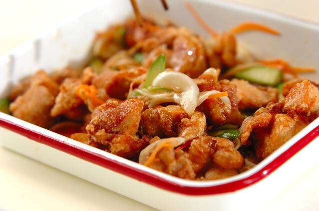 冷めてもおいしい！鶏肉の南蛮漬けの作り方の手順8