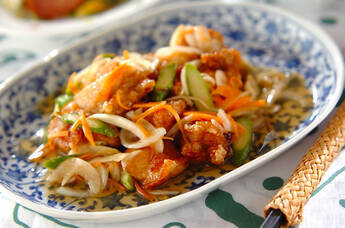 冷めてもおいしい！鶏肉の南蛮漬け