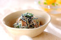 芽ヒジキの白和え